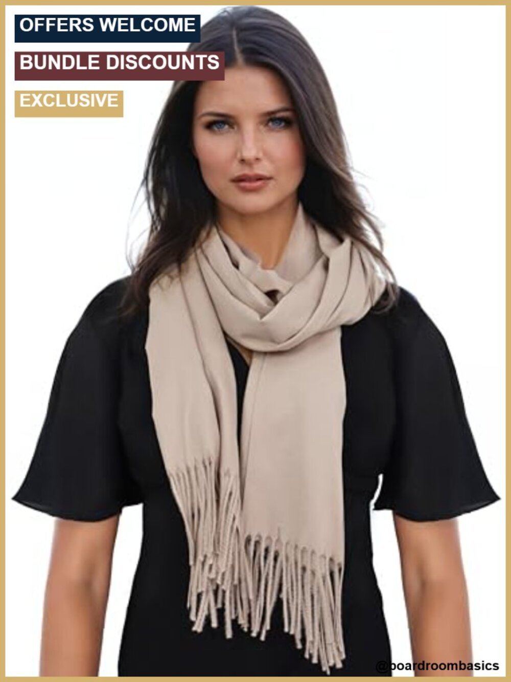 Pashmina Shawl Wrap Oversized Scarf Women Winter Warm Soft Large